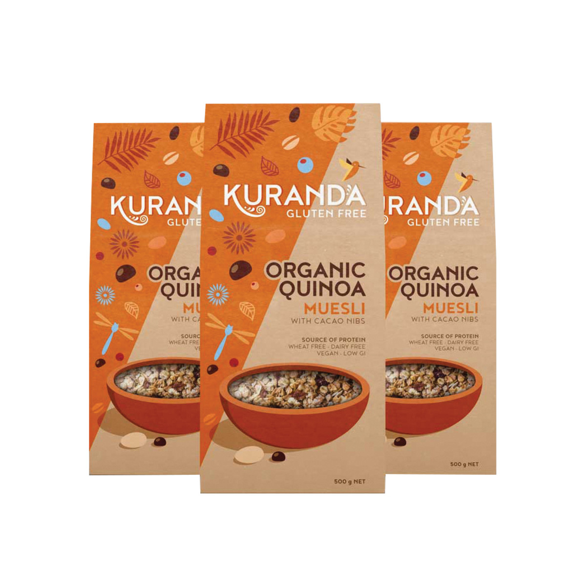 Kuranda Gluten Free Muesli Organic Quinoa 3kg